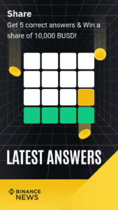 Binance Wodl Latest Answers
