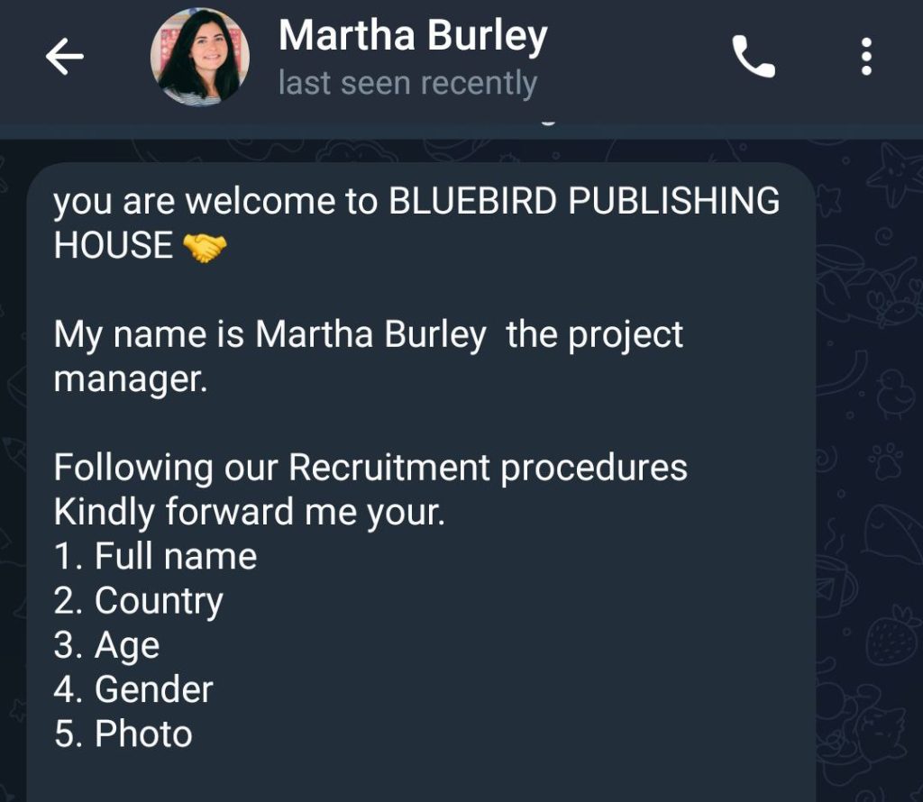 Bluebird Publishing House Jobs
