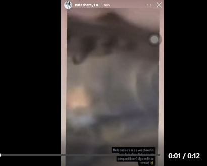 Icardi Masturbates and Cums During Videocall With Natasha Rey