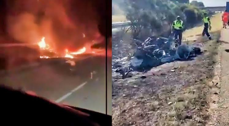 Footages Show Moments Diogo Jota Had Car Crash